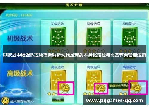 以欧冠中场强队控场模板解析现代足球战术演化路径与比赛节奏管理逻辑 以欧冠中场强队控场模板解析现代足球战术演化路径与比赛节奏管理逻辑